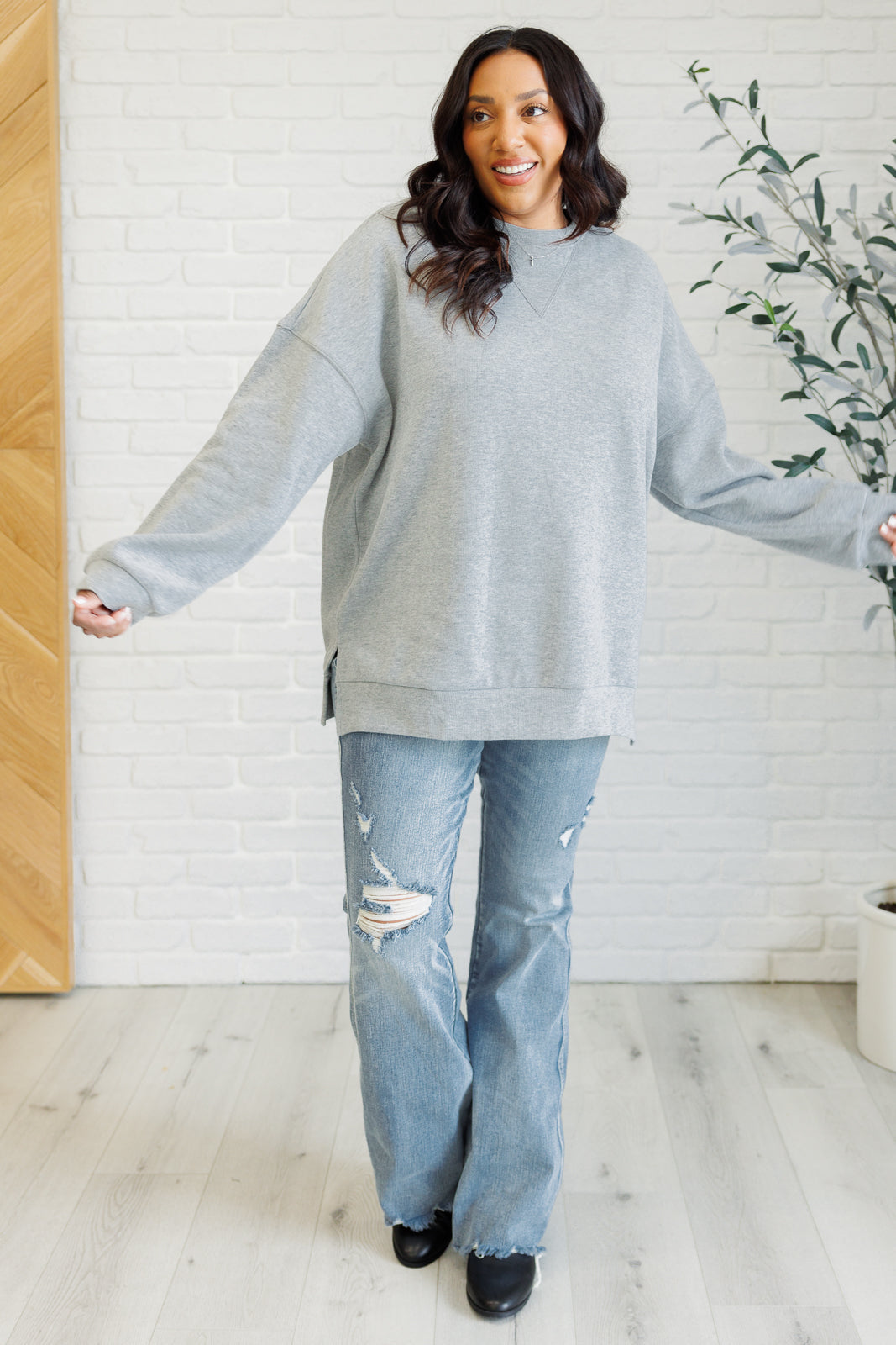 Soft Cozy Relaxed Pullover