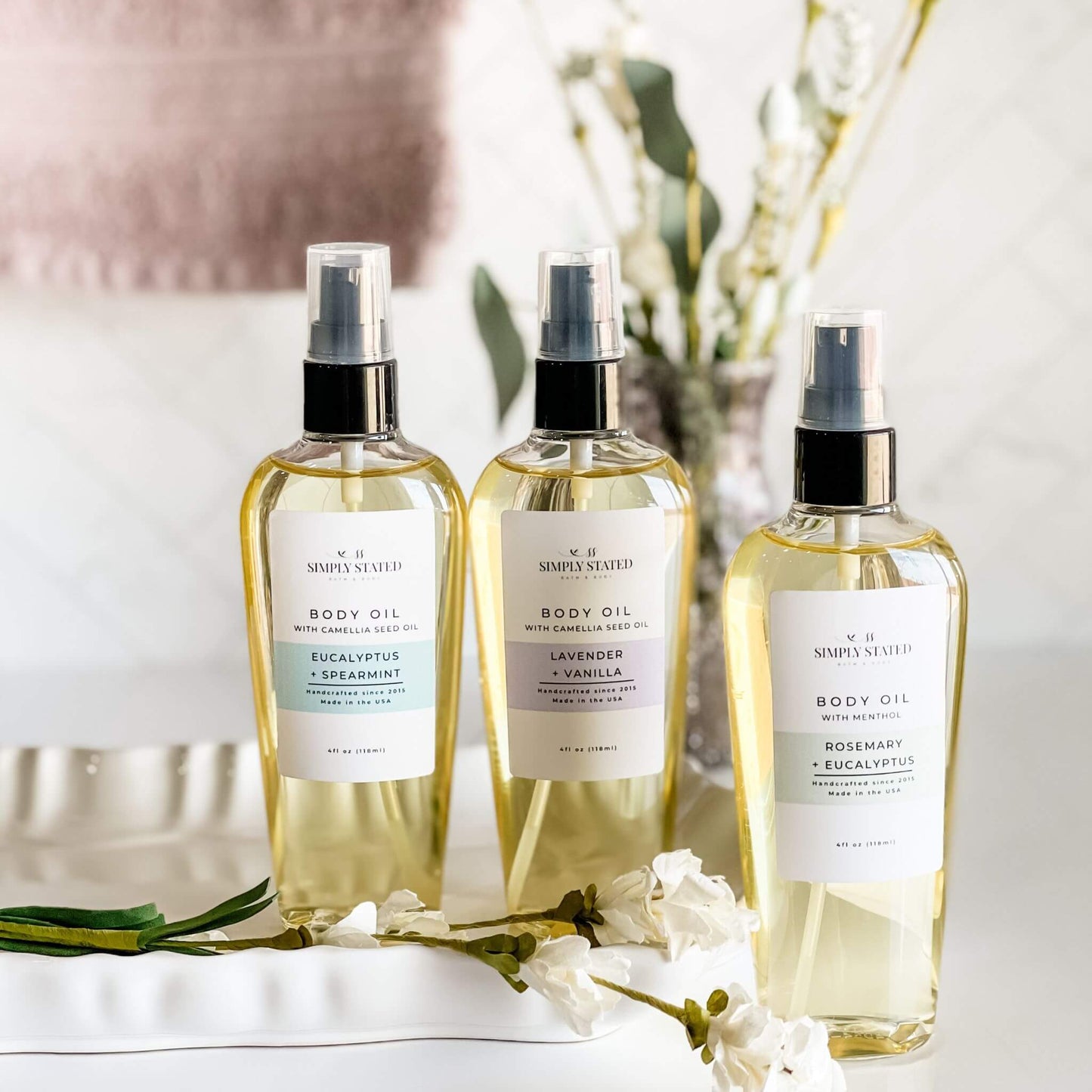 Rosemary + Eucalyptus Body Oil