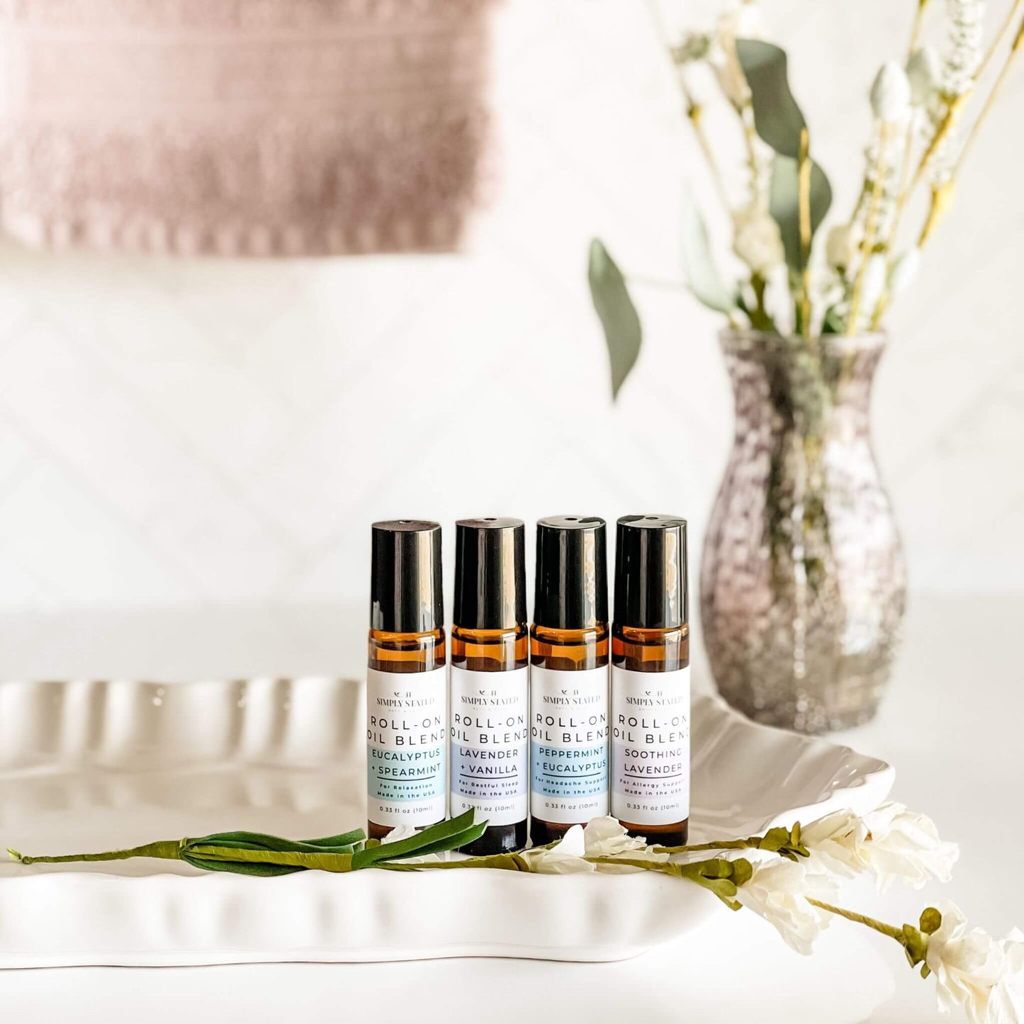 Peppermint + Eucalyptus Aromatherapy Roll-On