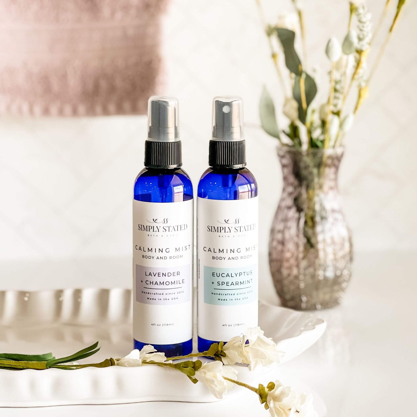 Lavender + Chamomile Aromatherapy Room & Body Spray