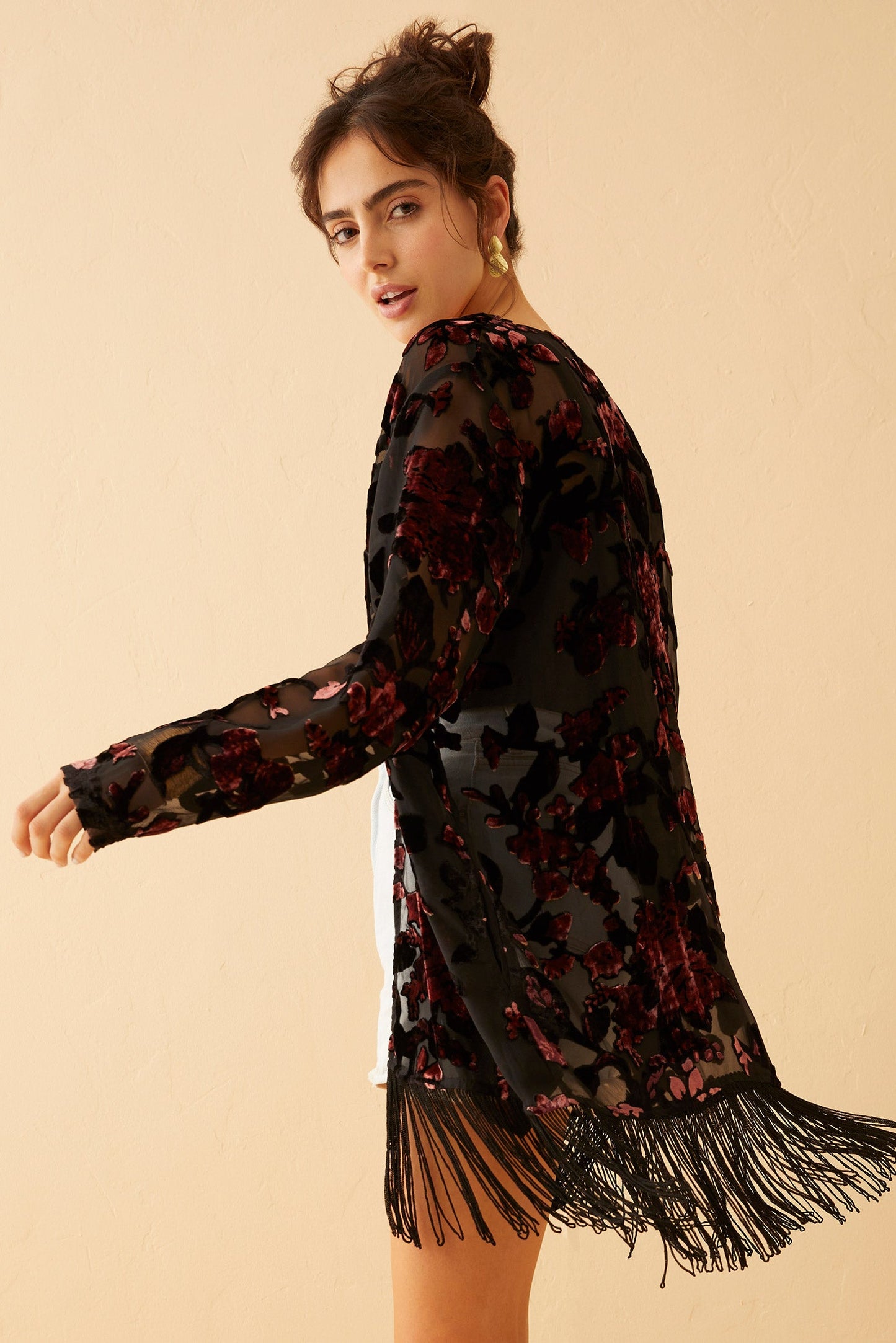 Myra Miss Terrie Floral Cardigan