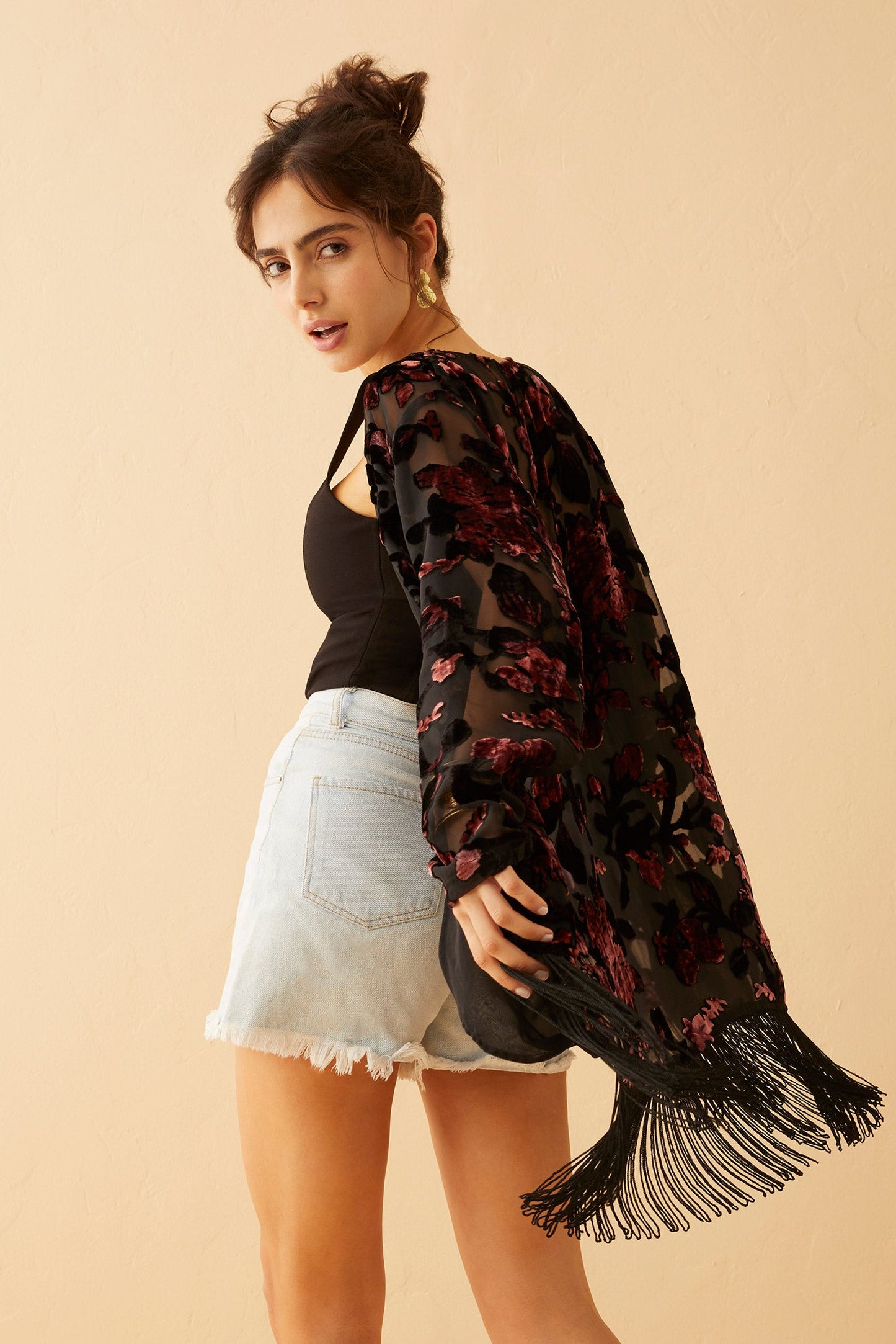 Myra Miss Terrie Floral Cardigan