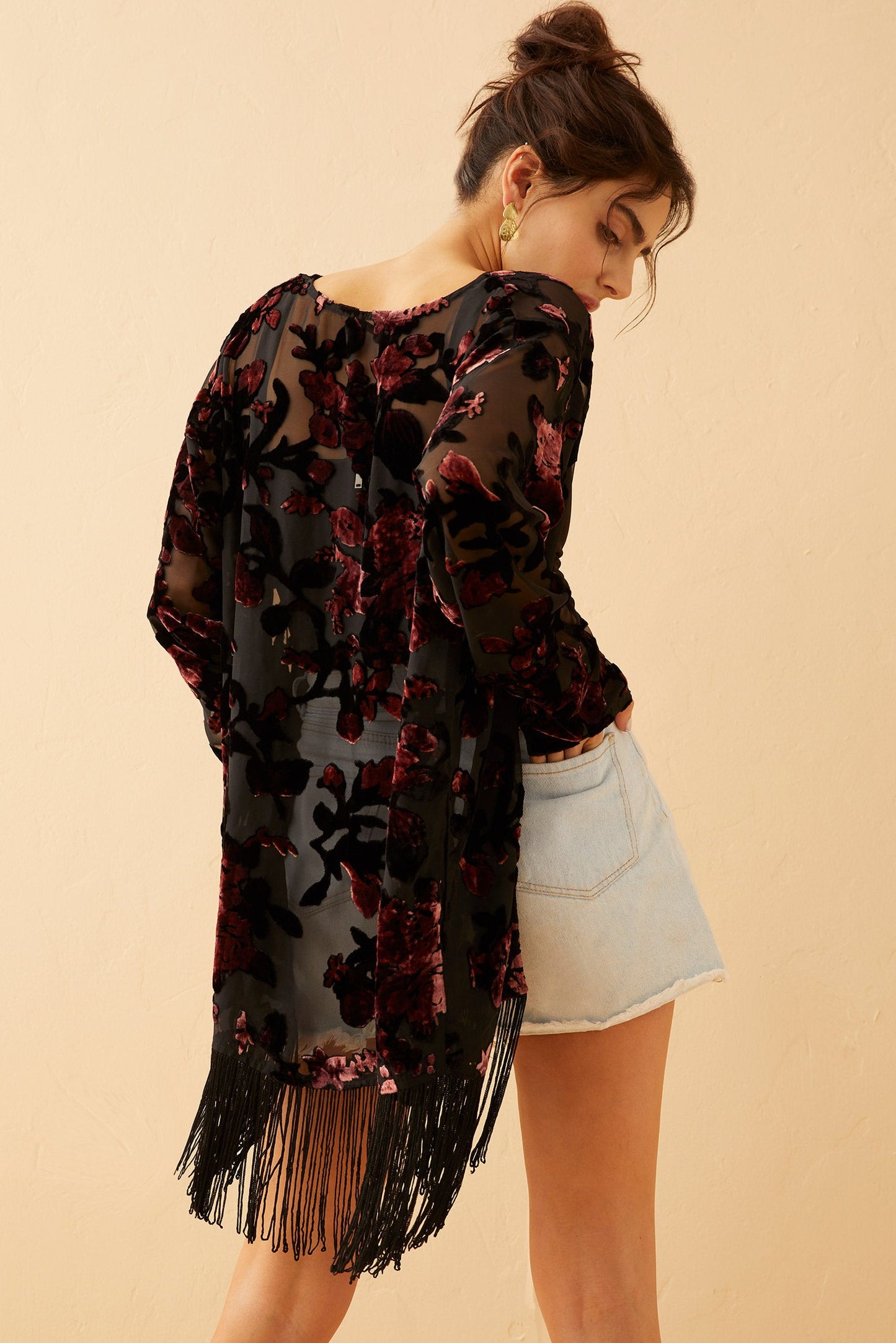 Myra Miss Terrie Floral Cardigan