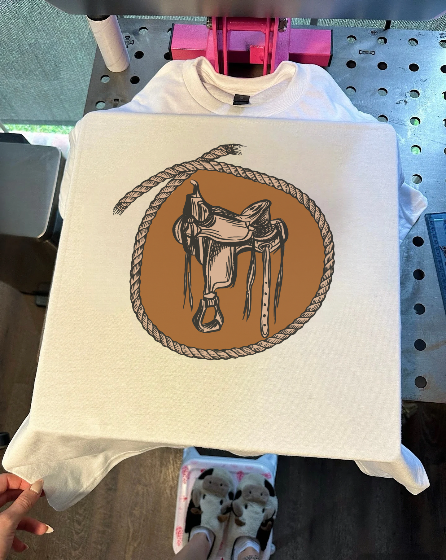 Saddle Up TEE or CREWNECK