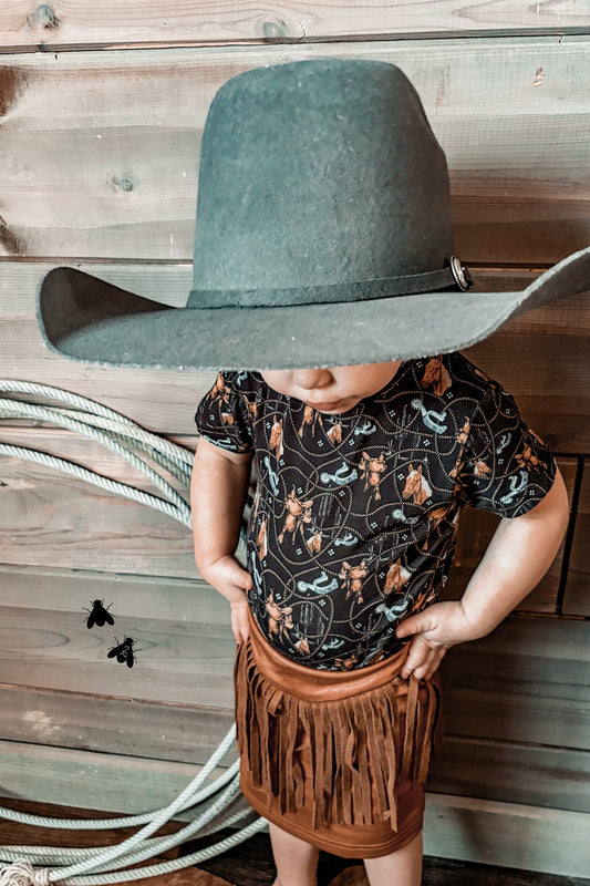 Sonora Saddle Infant Bodysuit