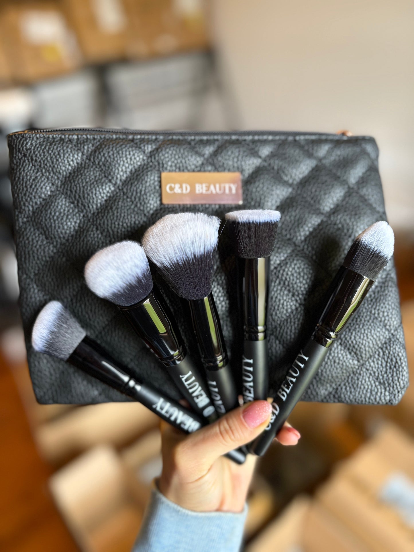 C & D Beauty Makeup Brush Set