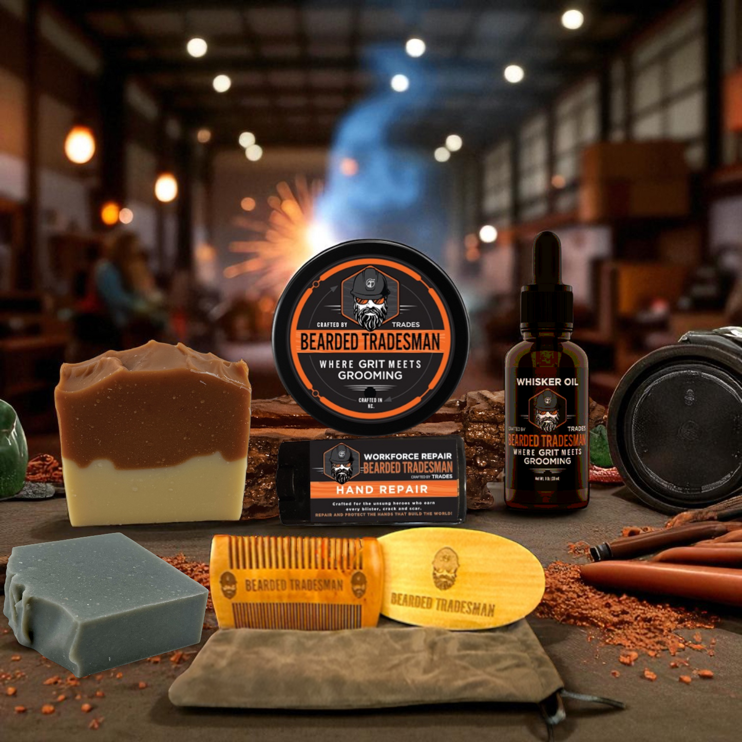 Bearded Tradesman Ultimate Toolbox - Grit Kit