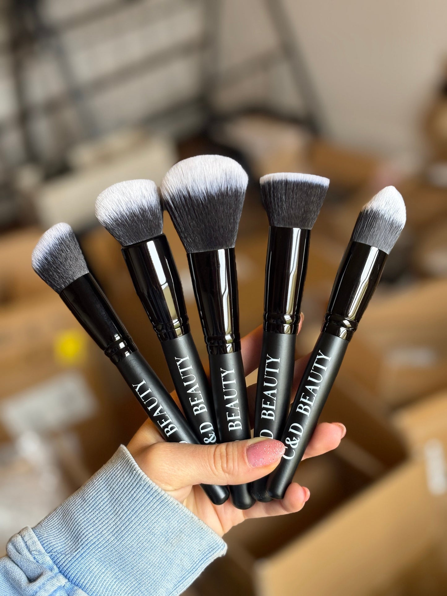 C & D Beauty Makeup Brush Set