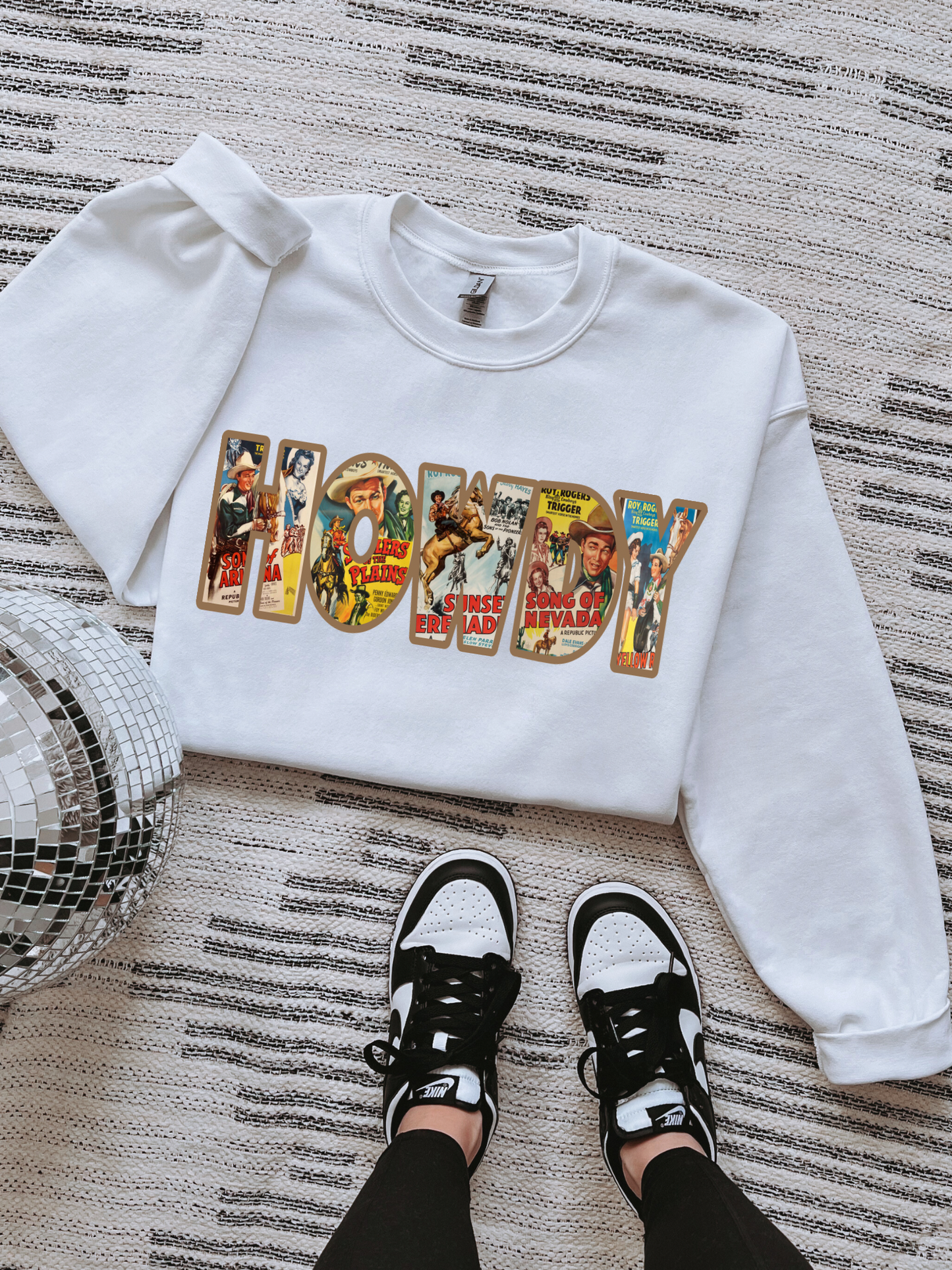 Cowboy Comic TEE or CREWNECK