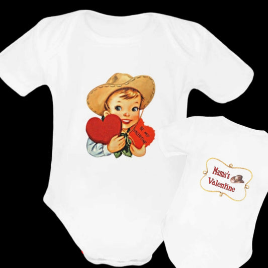 Mama's Valentine Baby Onesie Baby