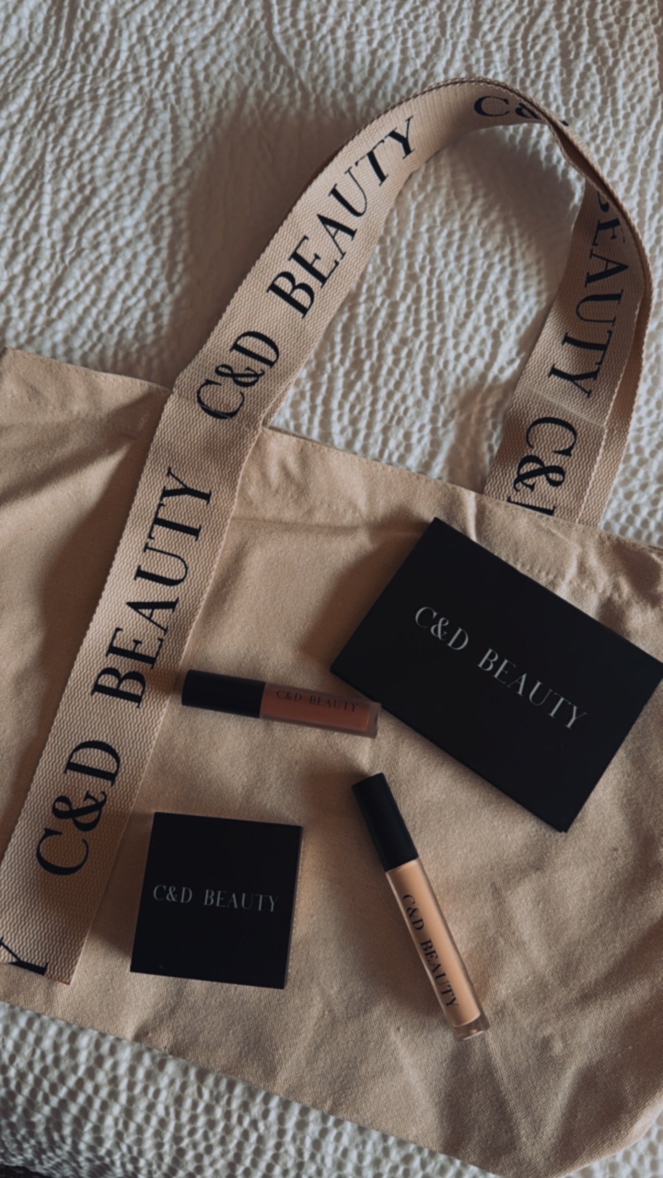 C & D Beauty Canvas Tote