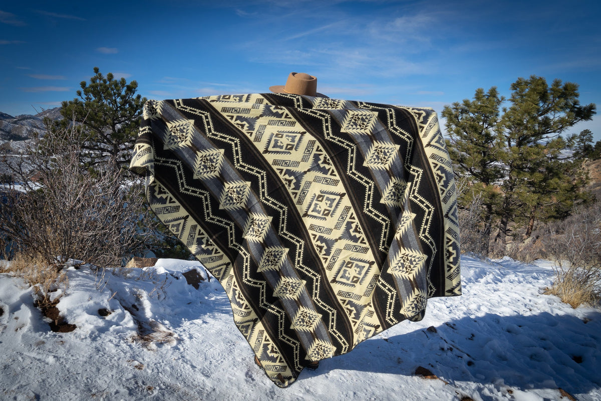 Alpaca Threadz Andean Alpaca Wool Blanket - Slate