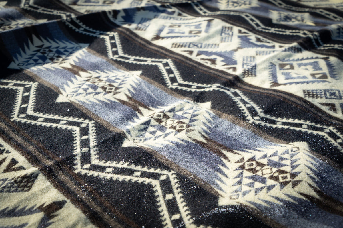 Alpaca Threadz Andean Alpaca Wool Blanket - Slate