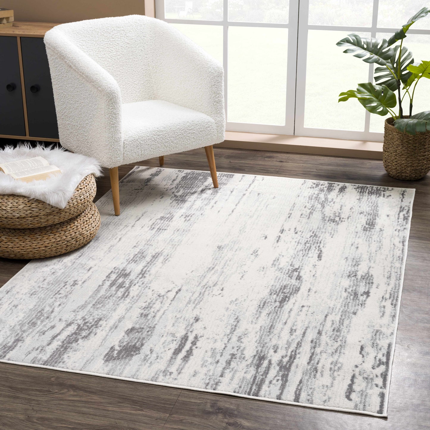 TGS2320 Smoky White & Gray Rug - Limited Edition