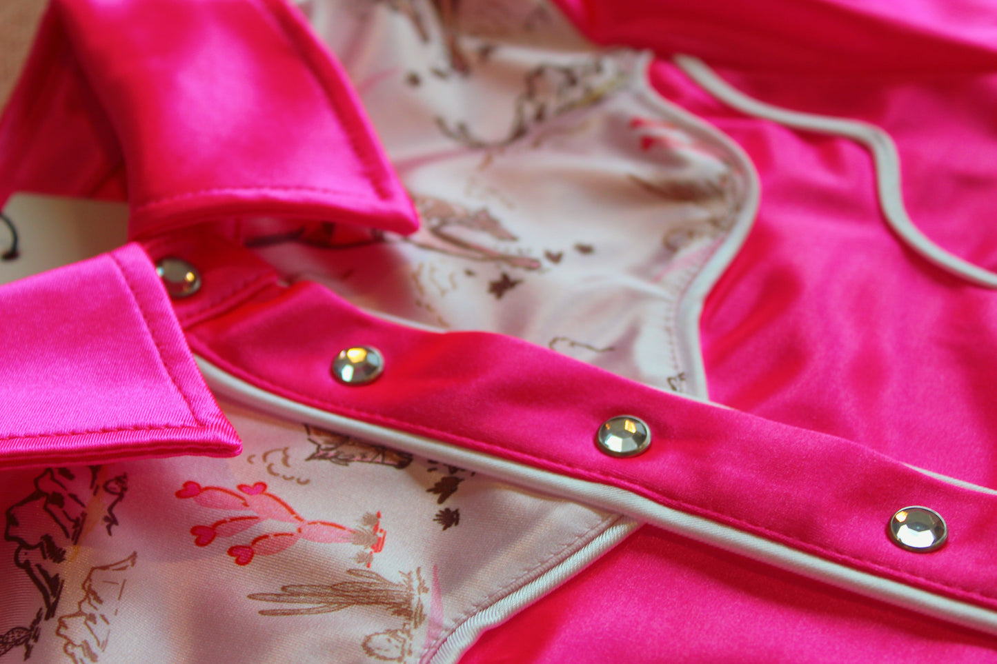 Let Er Buck Girls Luxury Western Pearl Snap Rodeo Shirt