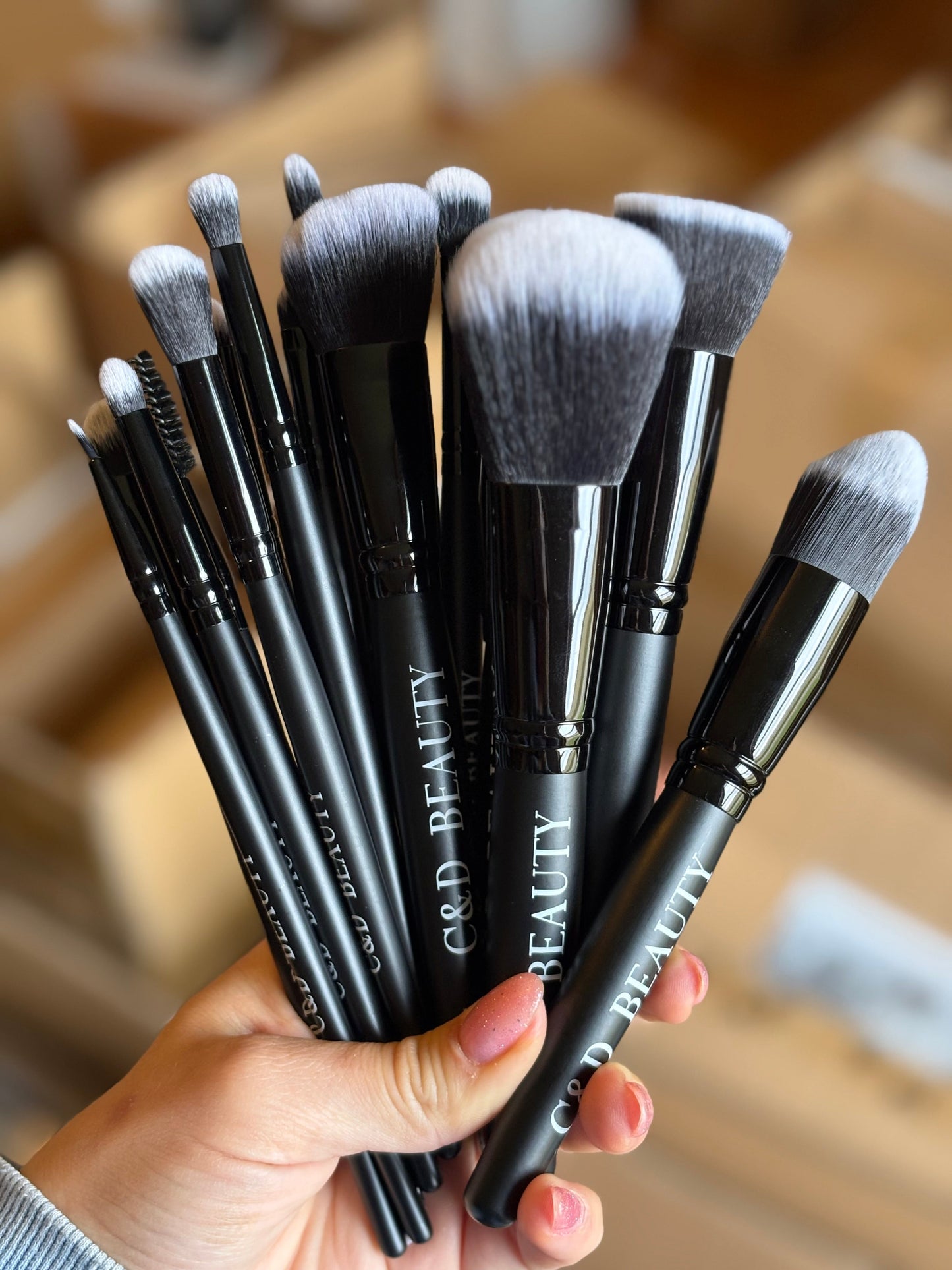 C & D Beauty Makeup Brush Set