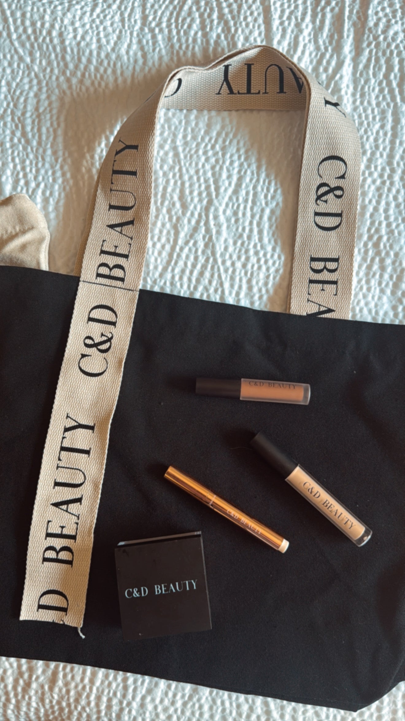 C & D Beauty Canvas Tote