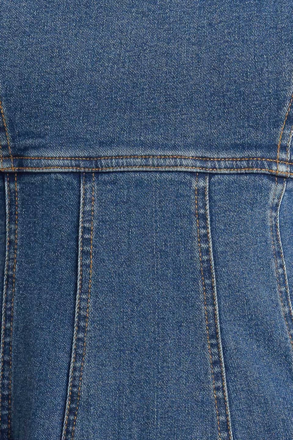 Flying Tomato Just My Type Denim Midi Dress