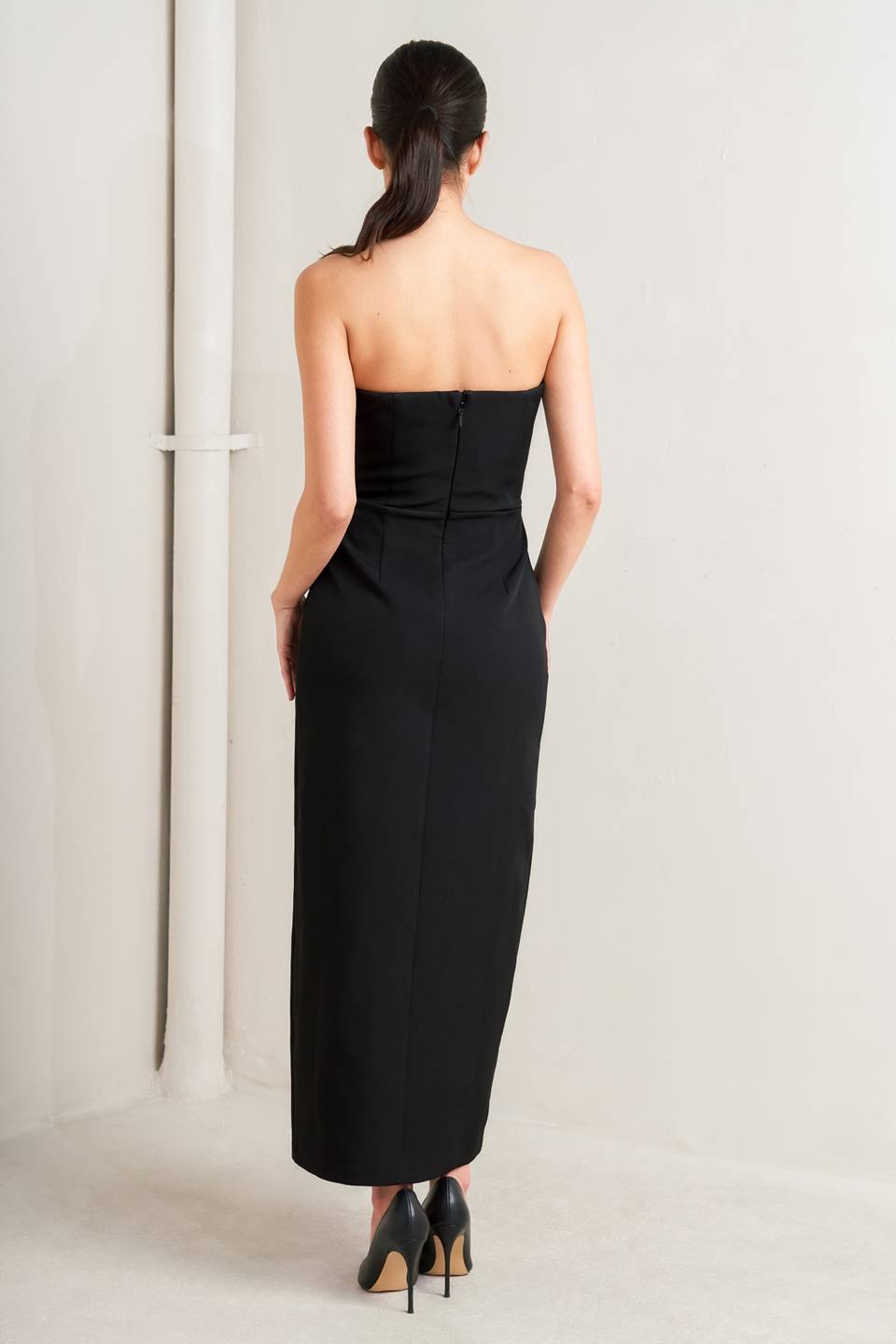 Flying Tomato Secret Moment Woven Midi Dress