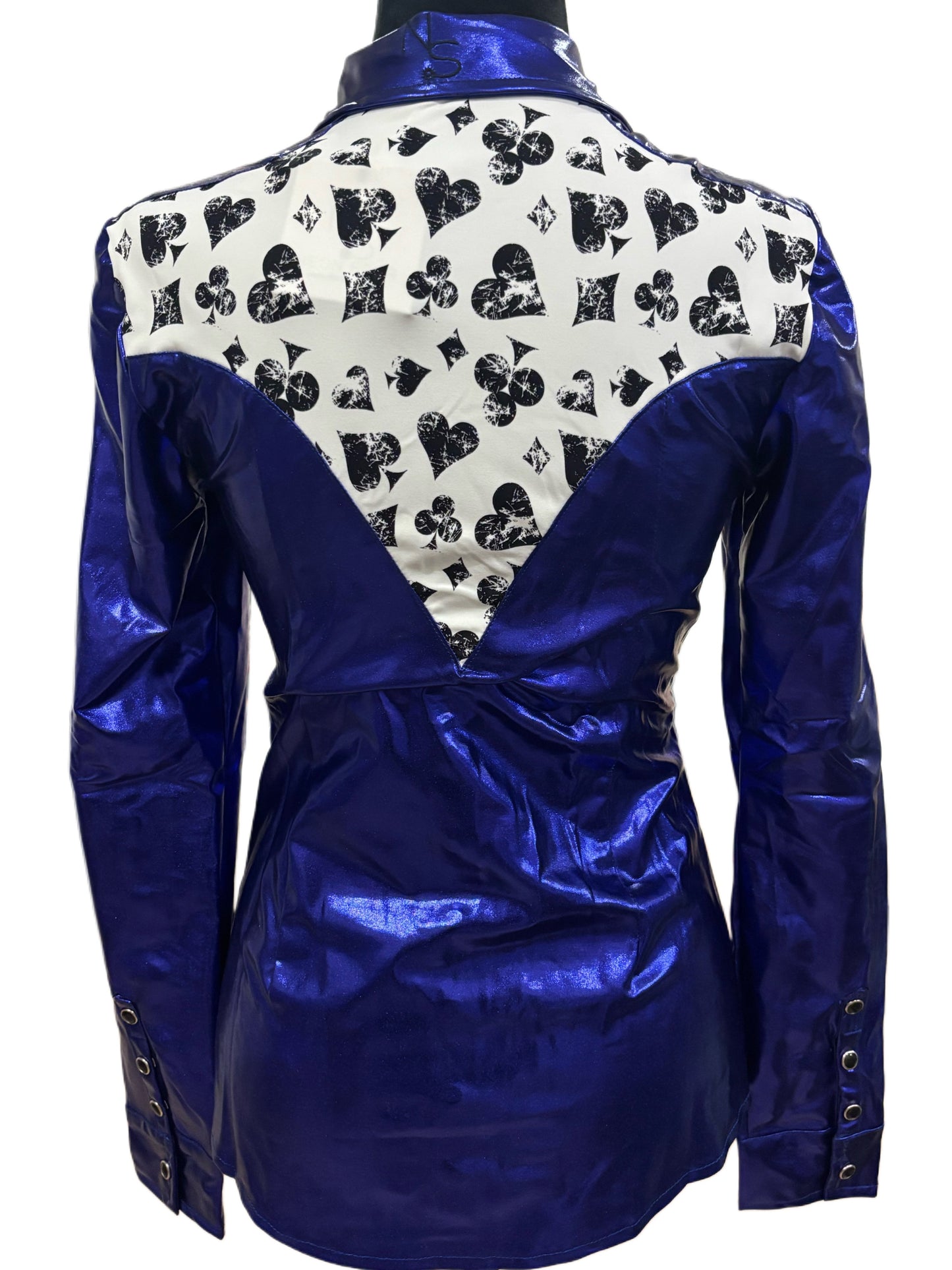 Girls Royal Flush Pearl Snap Rodeo Shirt