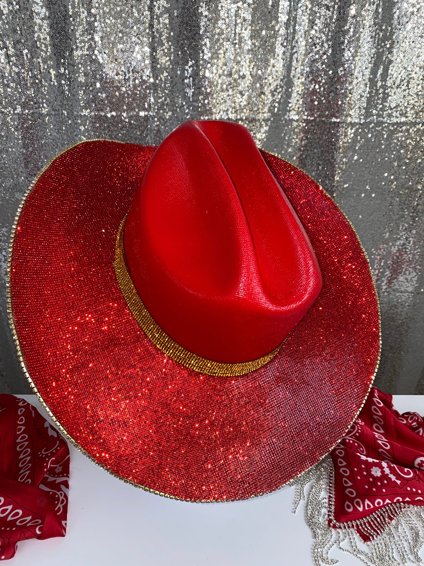 Rhinestone Cowgirl Kansas City Chiefs Hat