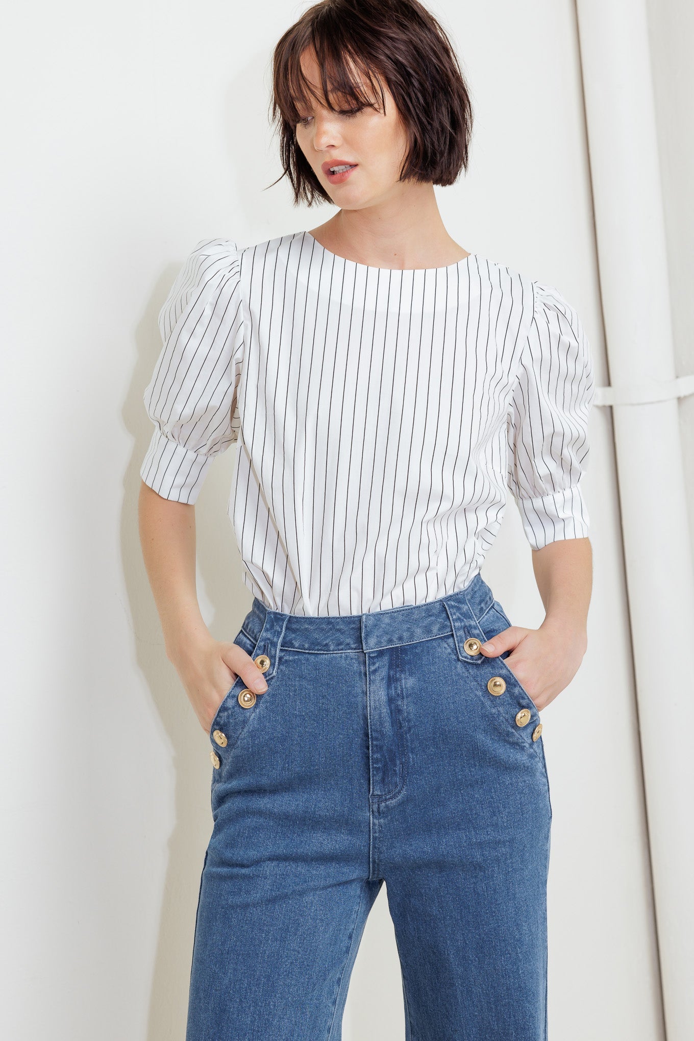 Flying Tomato Nostalgia Field Denim Pants