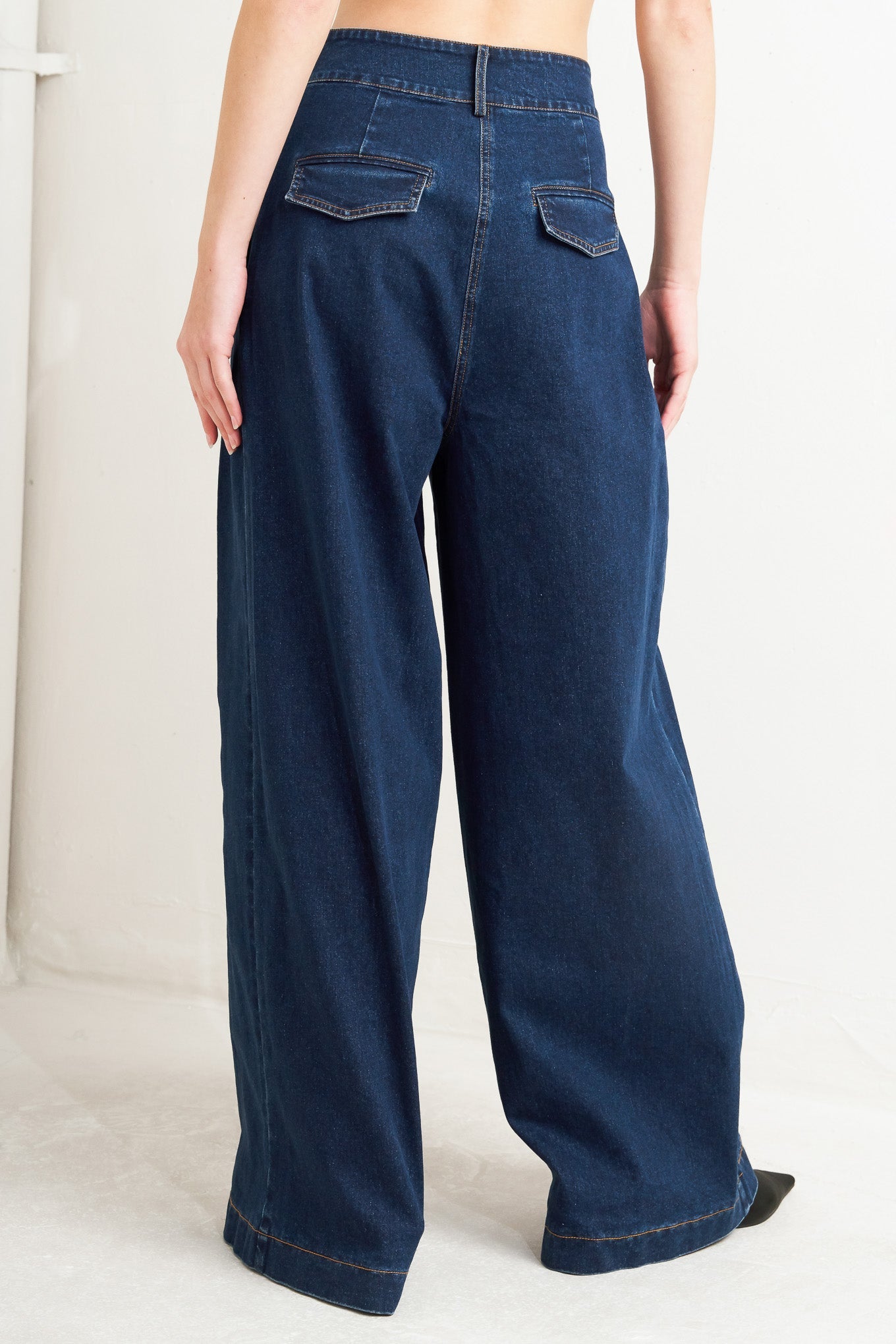 Flying Tomato Quiet Luxe Denim Pants