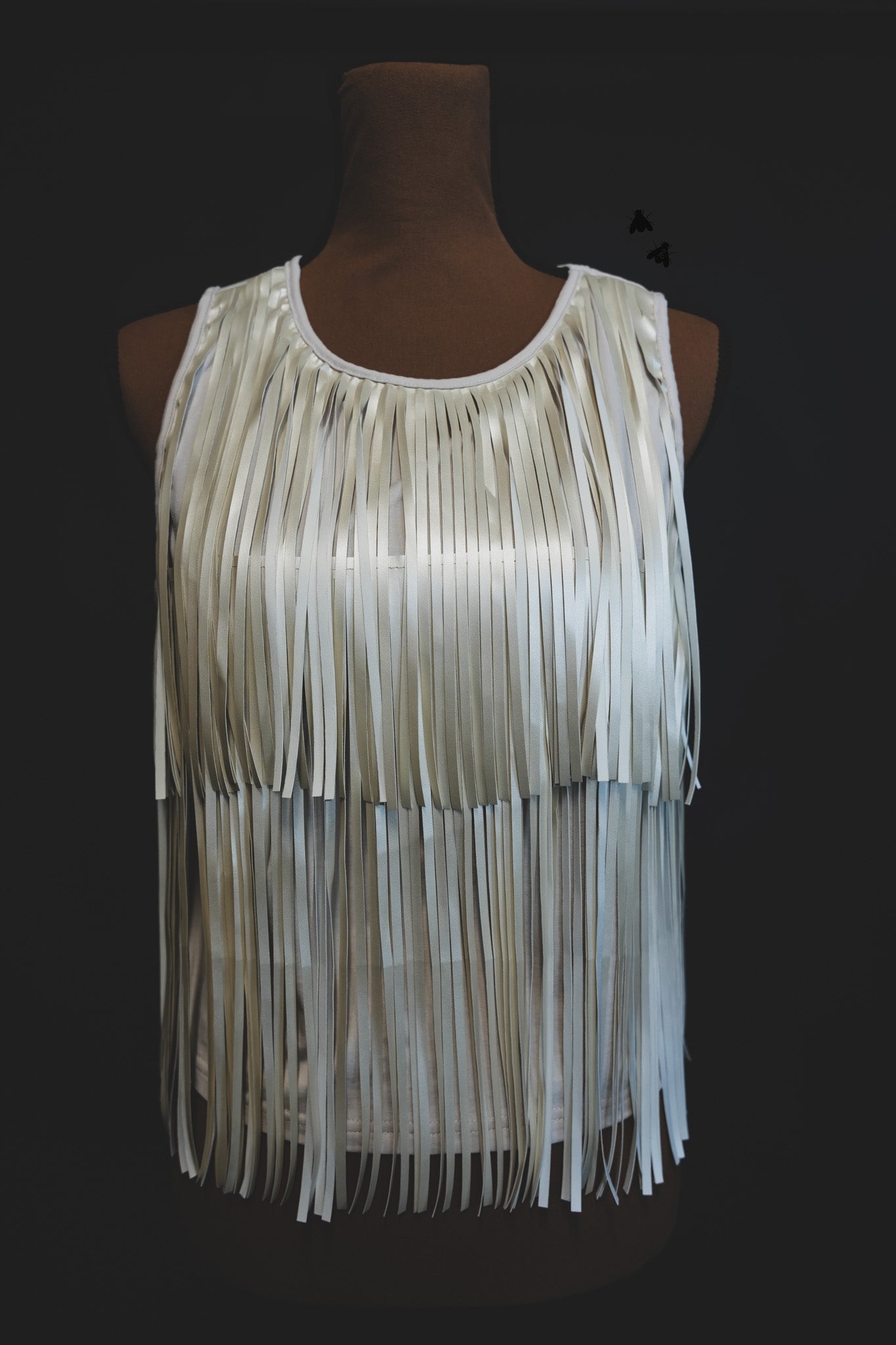 Girls Best Fringe * Pearl Tank Top