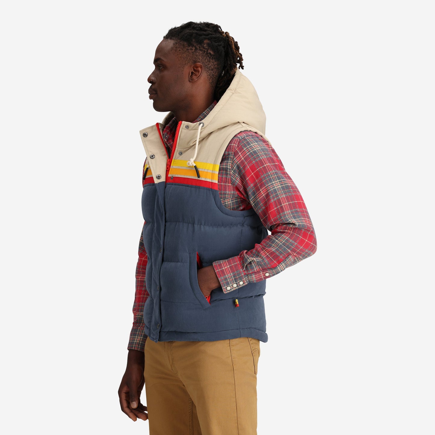 Unisex Epic Fader Puffer Hooded Vest
