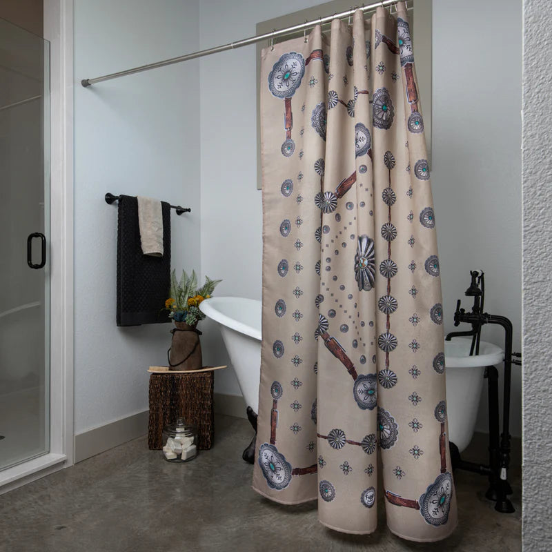 Flagstaff Tan Shower Curtain