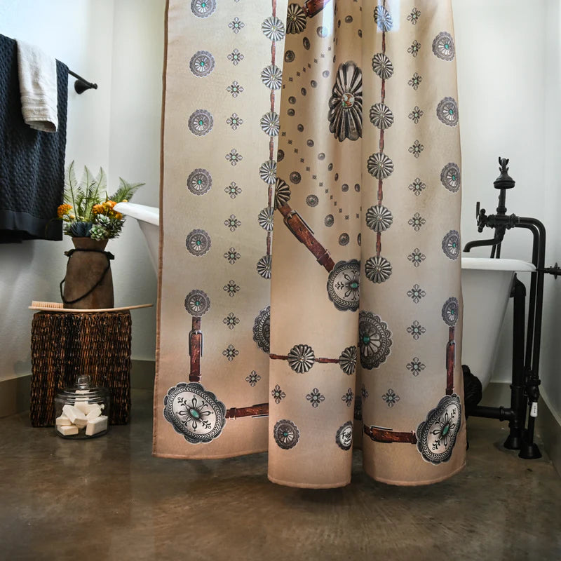 Flagstaff Tan Shower Curtain