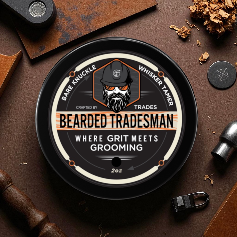 Bearded Tradesman Bare Knuckle - Unscented Grit - Whisker Tamer