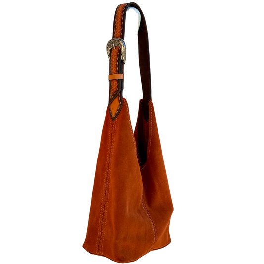 Alamo Saddlery Darlin Duo- Rust With Original Cowboy Strap