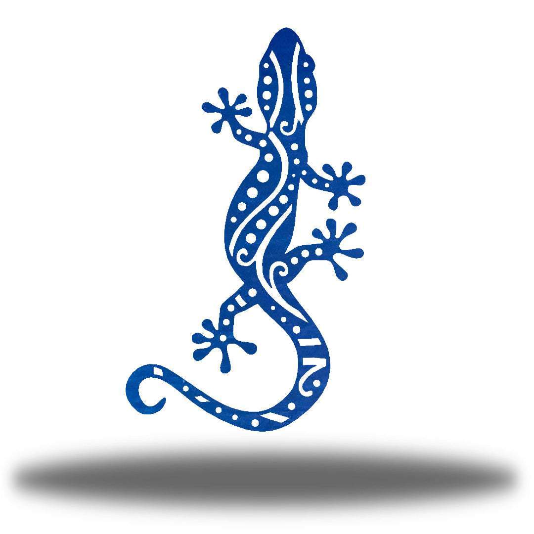 Gecko Fiber Laser Powder Coated Wall Art - Choice of Colors - Made in America