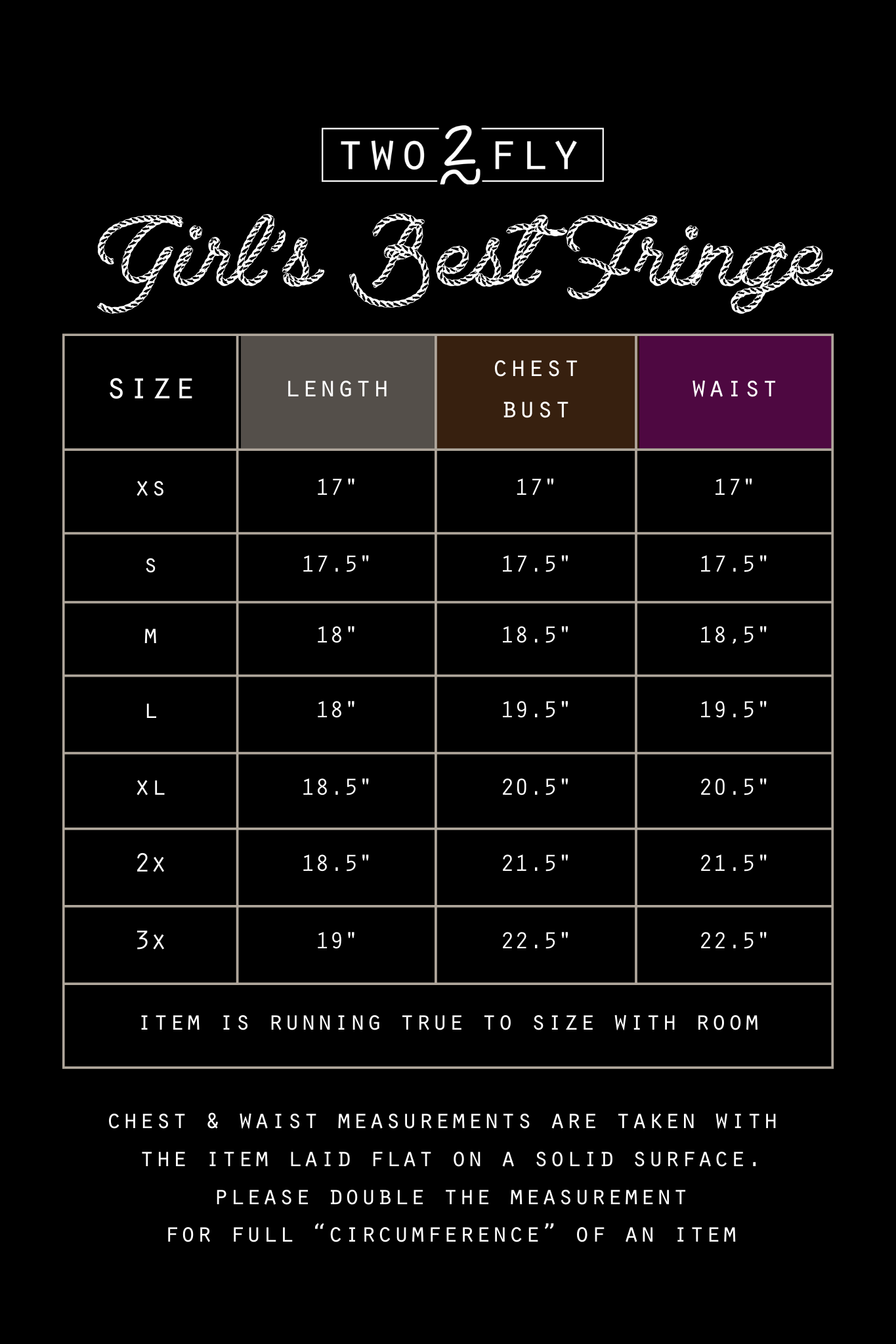 Girls Best Fringe * Lilac Tank Top