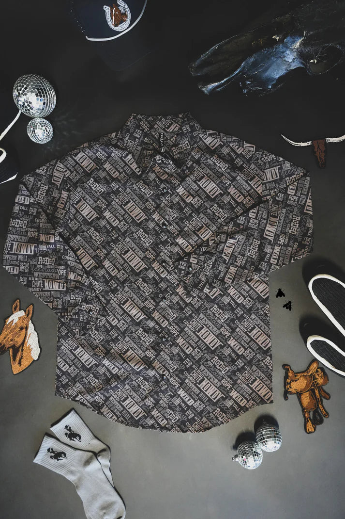 Hey Howdy Hey Women's Western Arena Button up Shirt