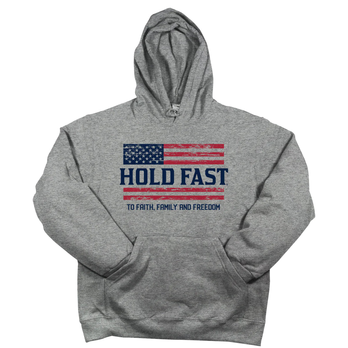 Hold Fast Patriot Unisex Zip Up Hoodie