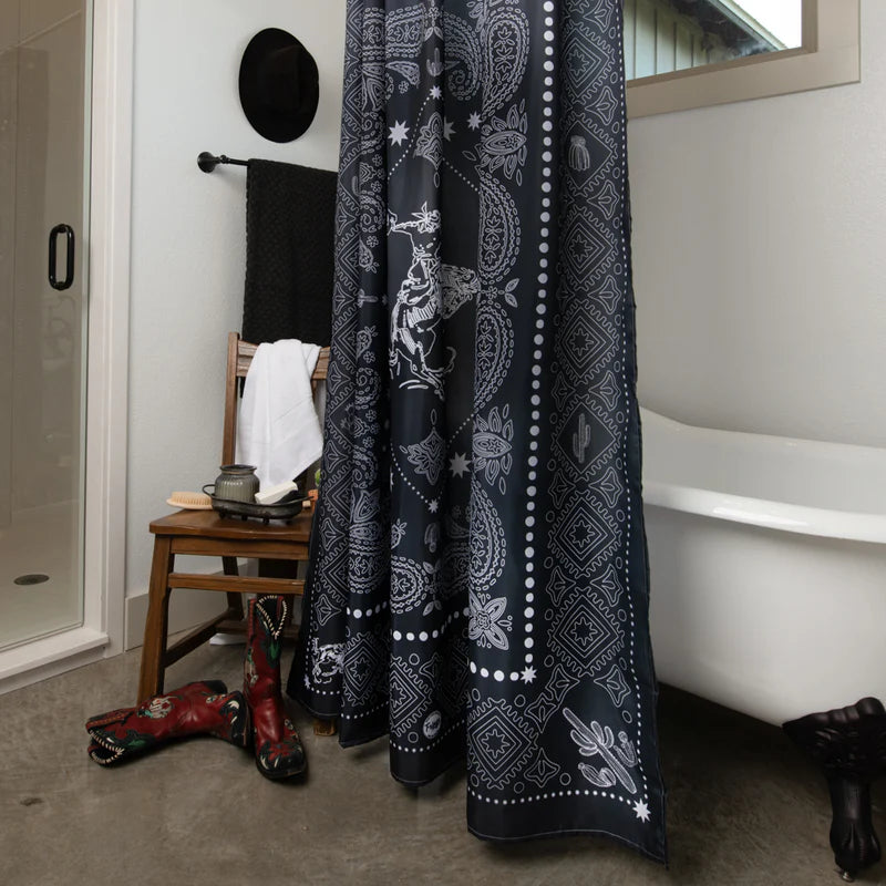 Bandito Bandana Shower Curtain