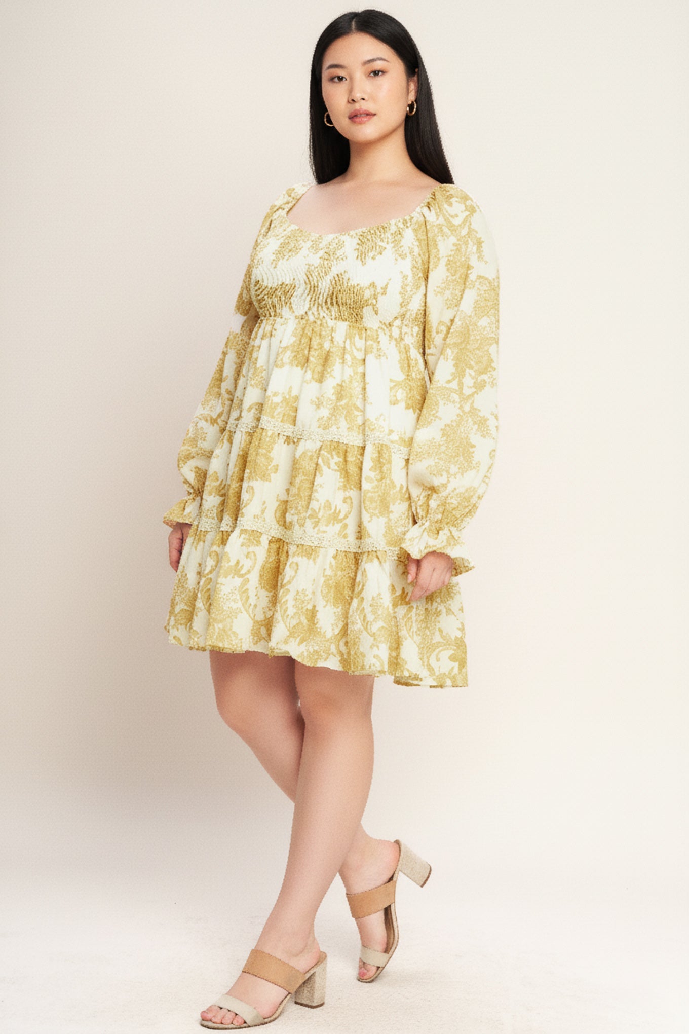 Flying Tomato Right This Way Woven Mini Dress