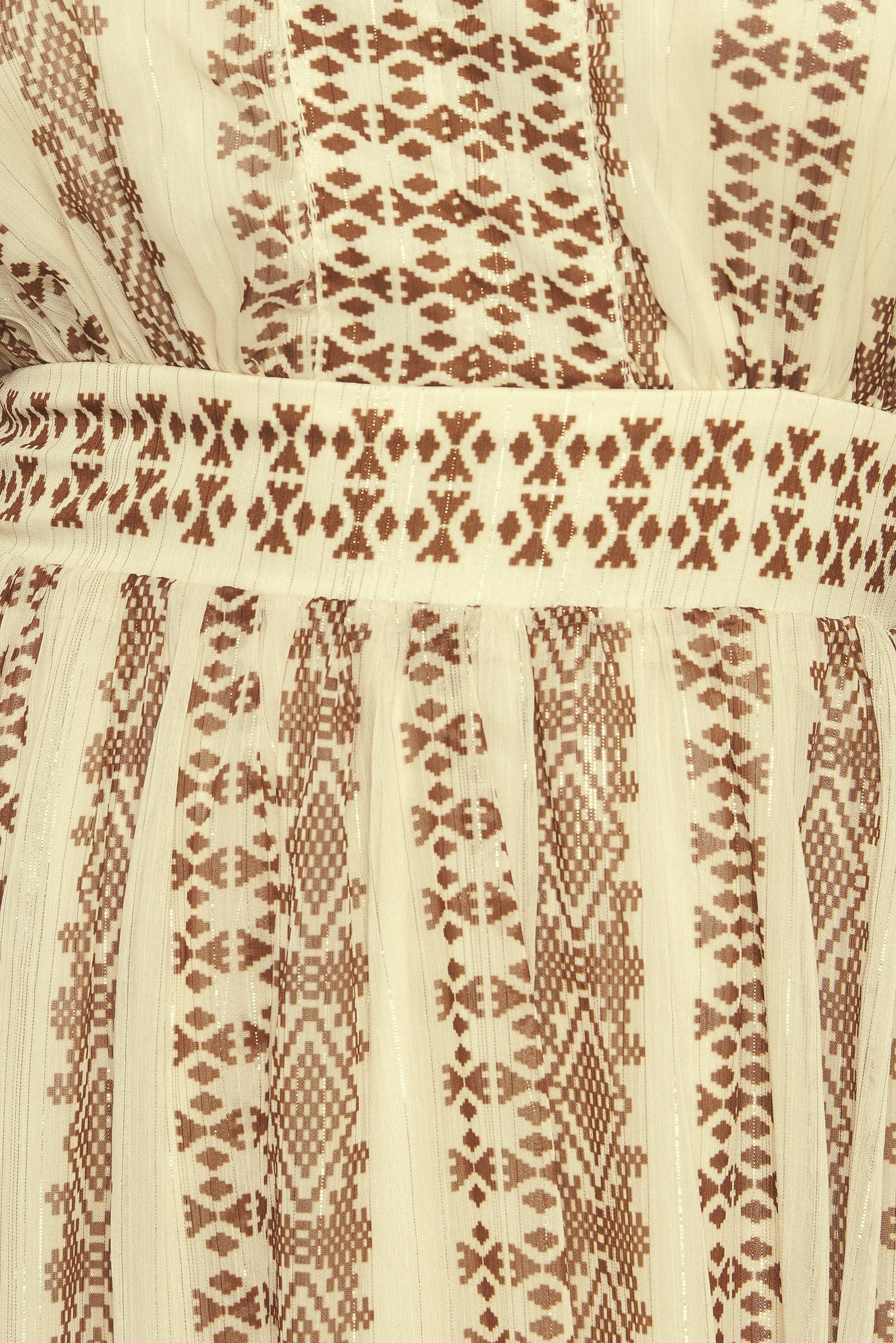 Flying Tomato Tribal Whisper Woven Midi Dress