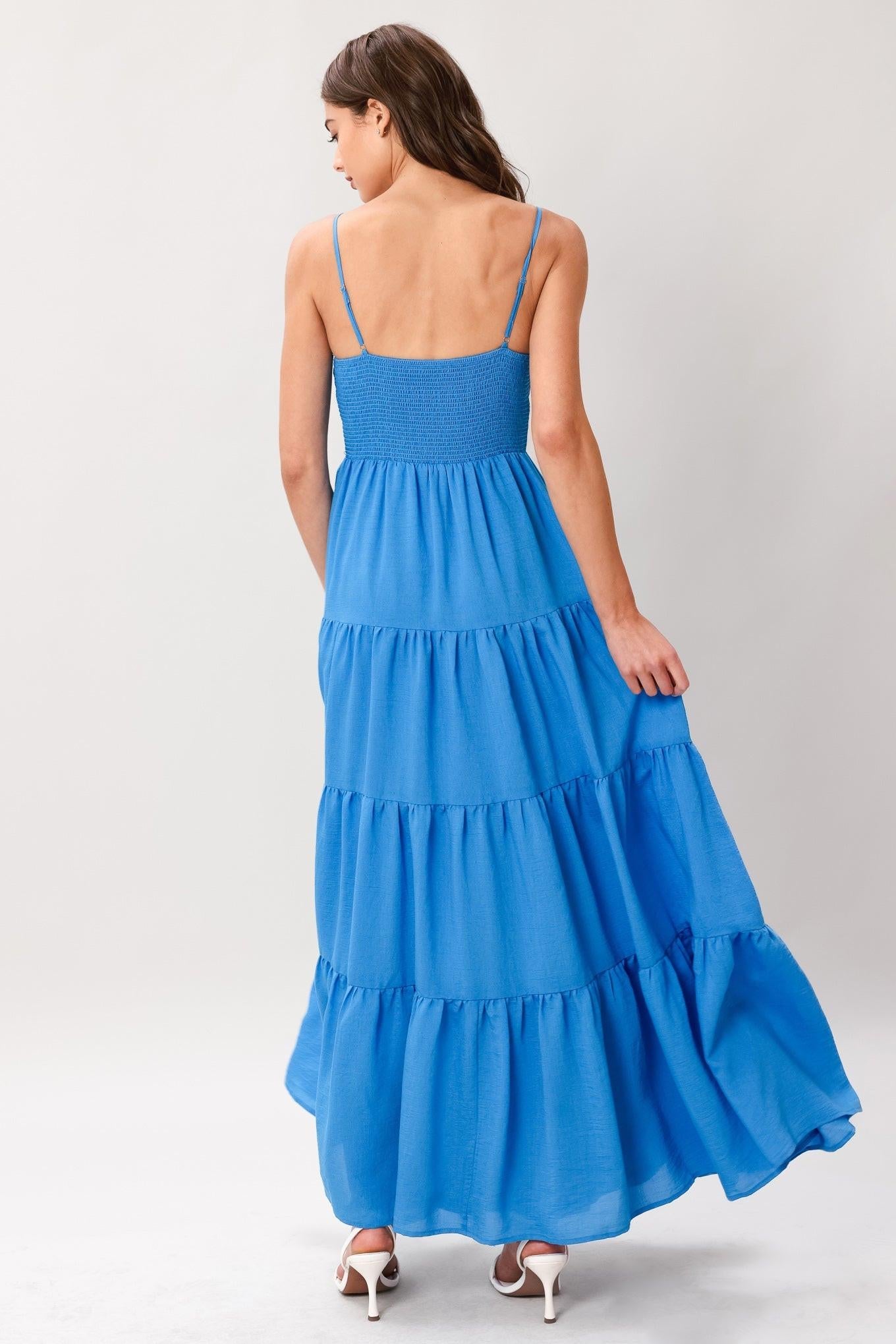 Flying Tomato Nomad Bloom Woven Maxi Dress