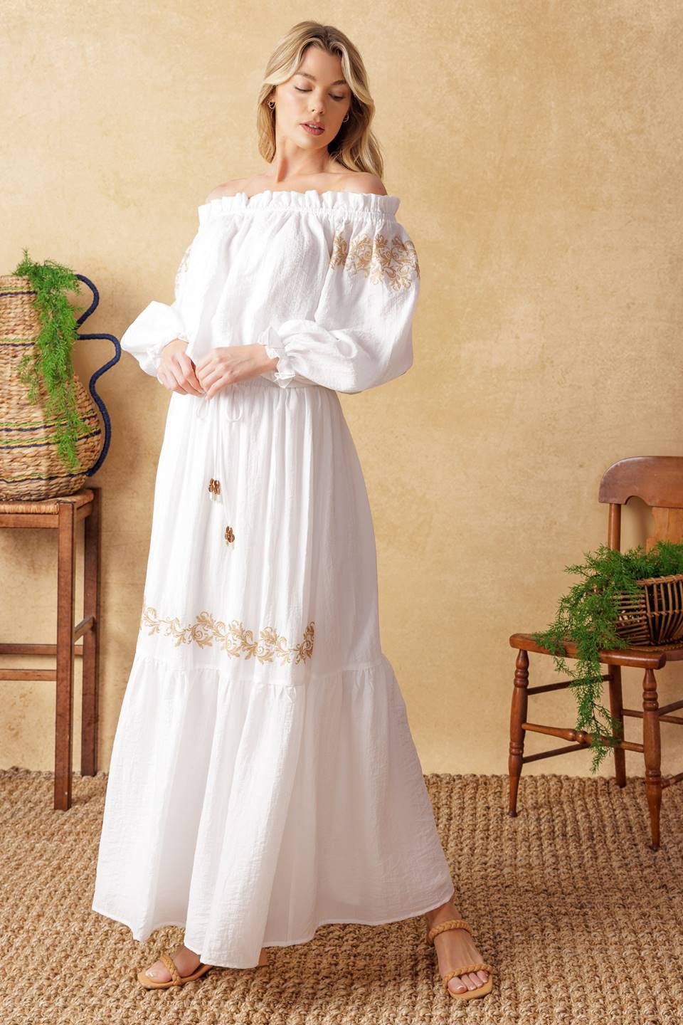 flying tomato lace maxi dress FLYING TOMATO Floral Lace Maxi Dress