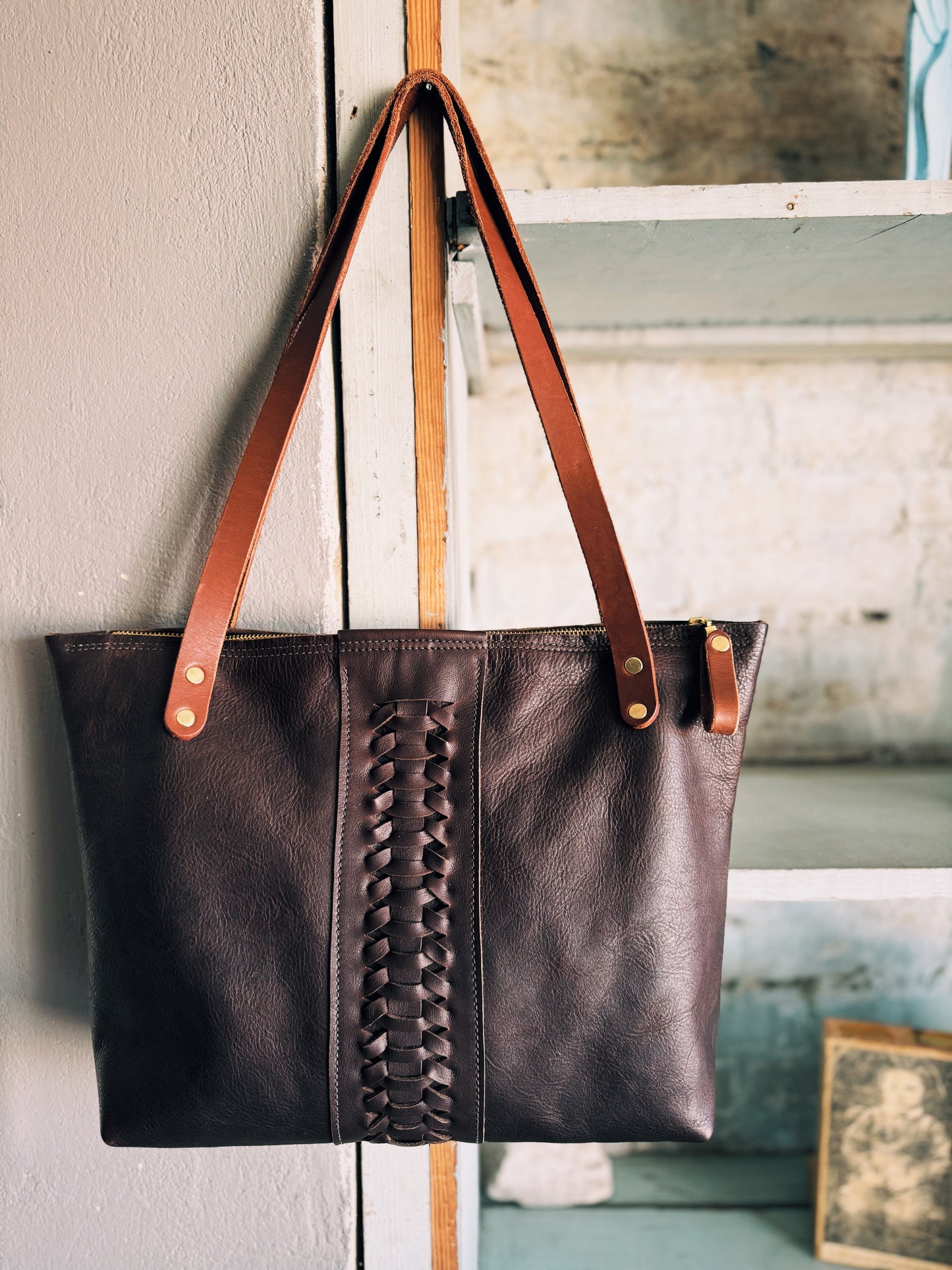 Le Tramé Genuine Leather Tote
