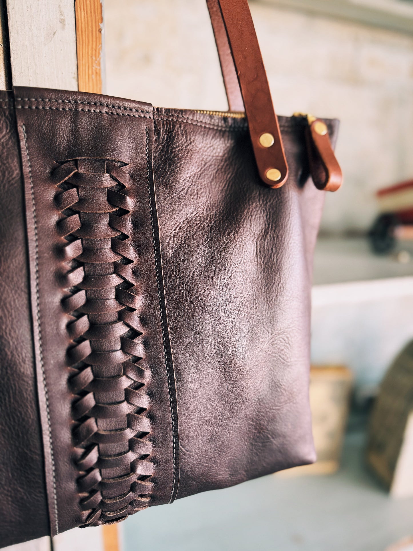 Le Tramé Genuine Leather Tote