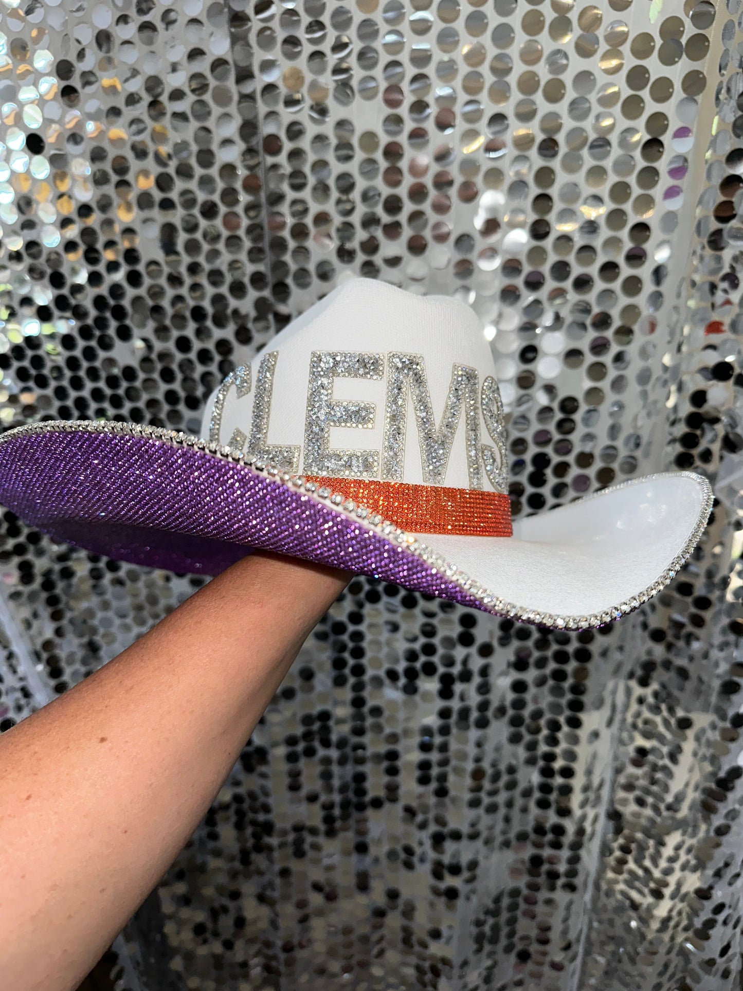Rhinestone Cowgirls Clemson Tigers Hat