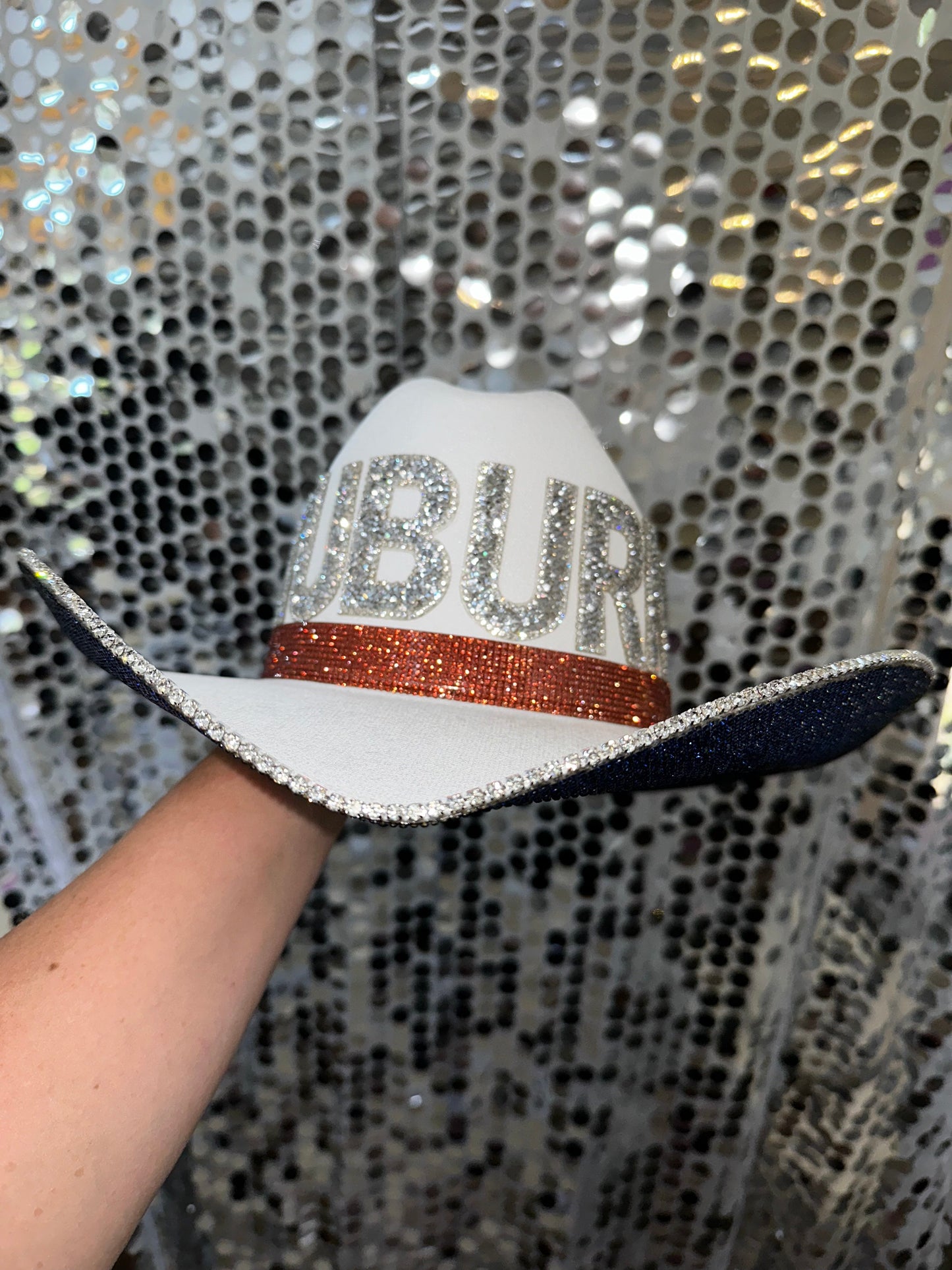 Rhinestone Cowgirl Auburn University Hat