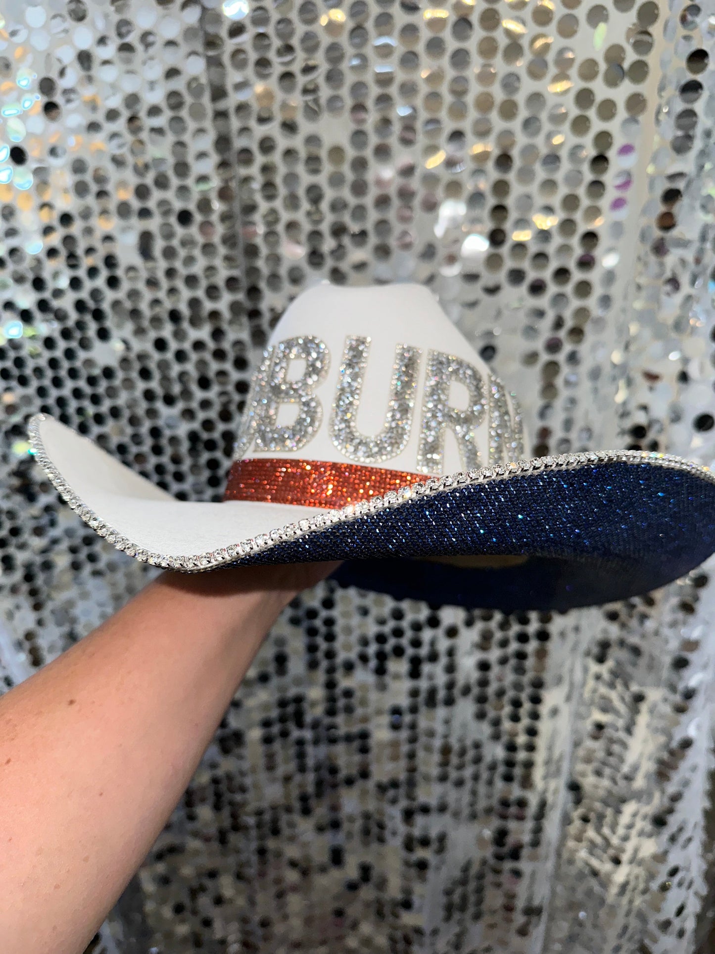 Rhinestone Cowgirl Auburn University Hat