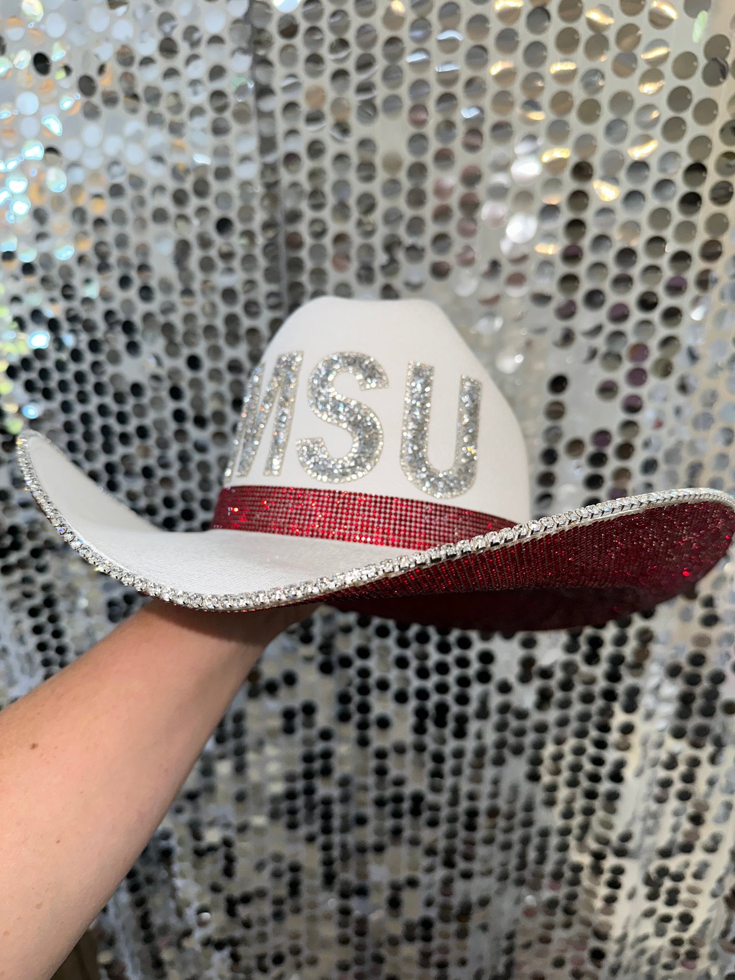 Rhinestone Cowgirl Hat Mississippi State University