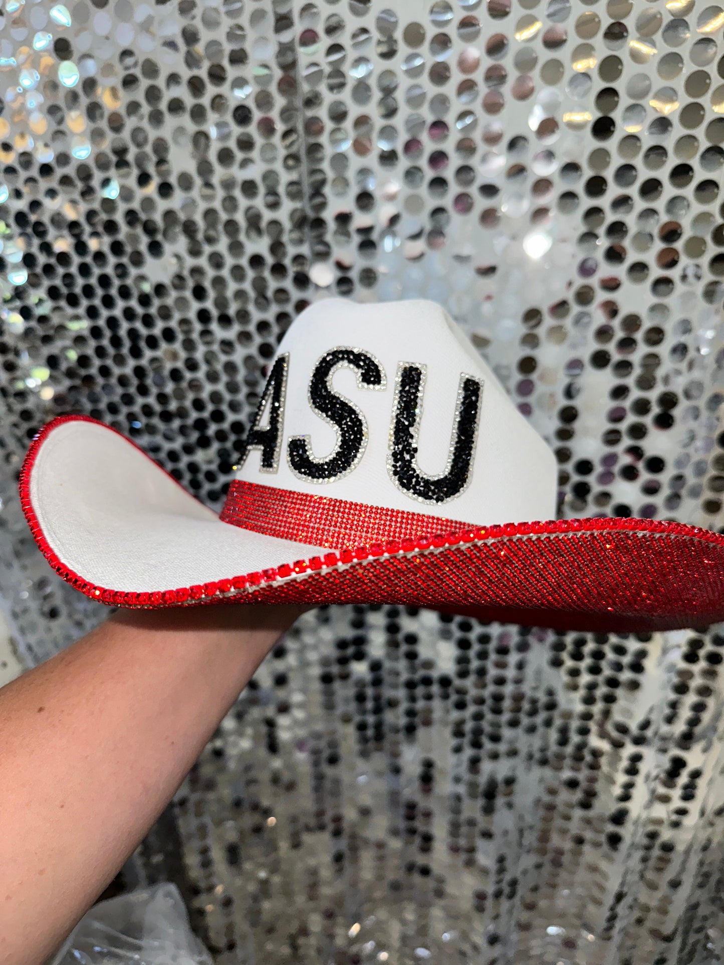 Rhinestone Cowgirls Arkansas State University Red Wolves Hat