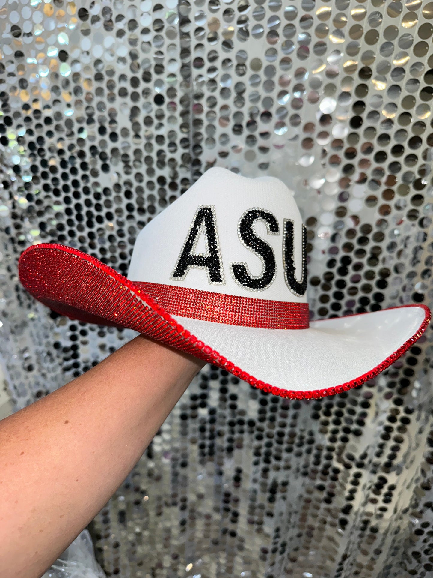 Rhinestone Cowgirls Arkansas State University Red Wolves Hat